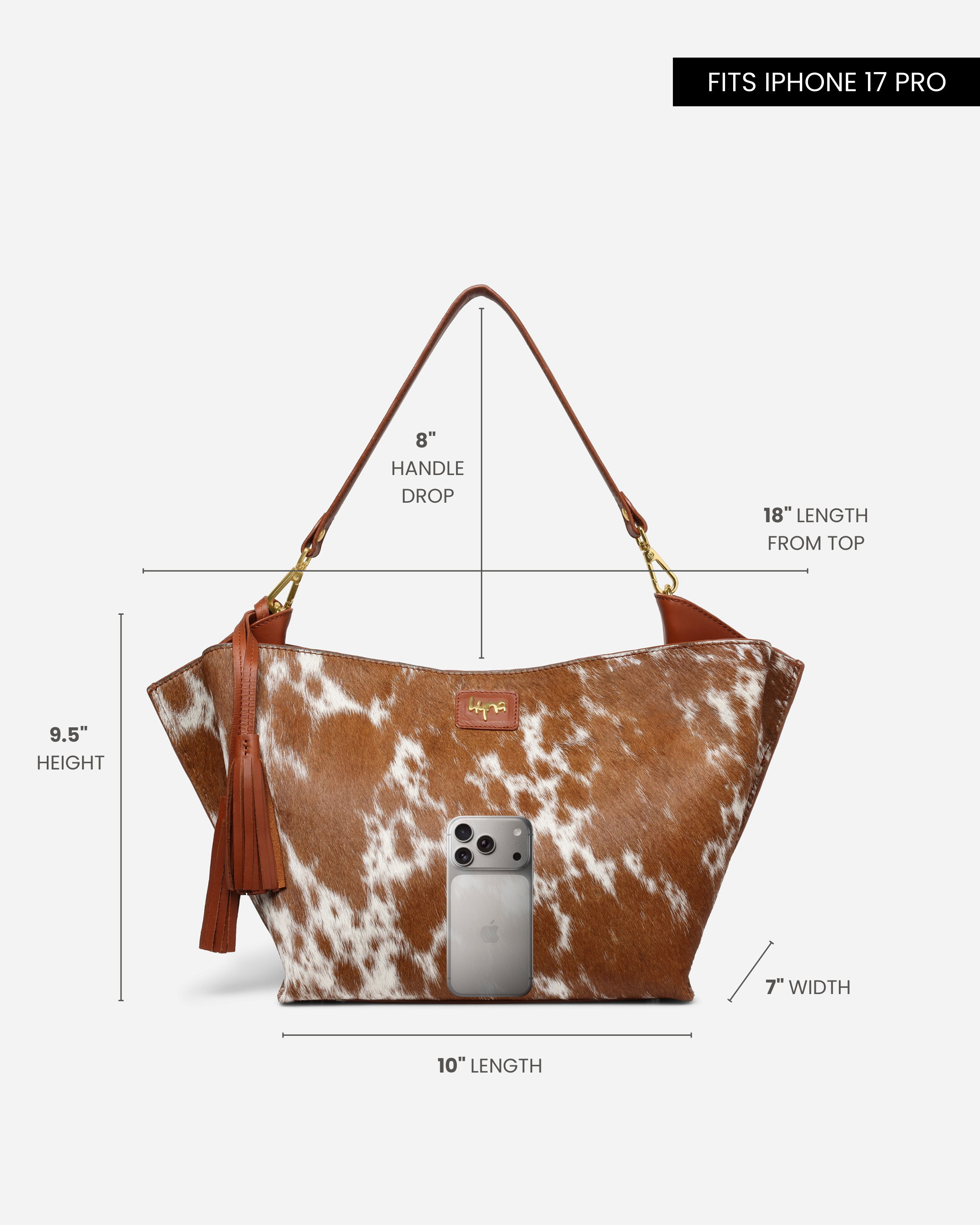 Hyna Reckless Opal Tassel Handbag (Tan)