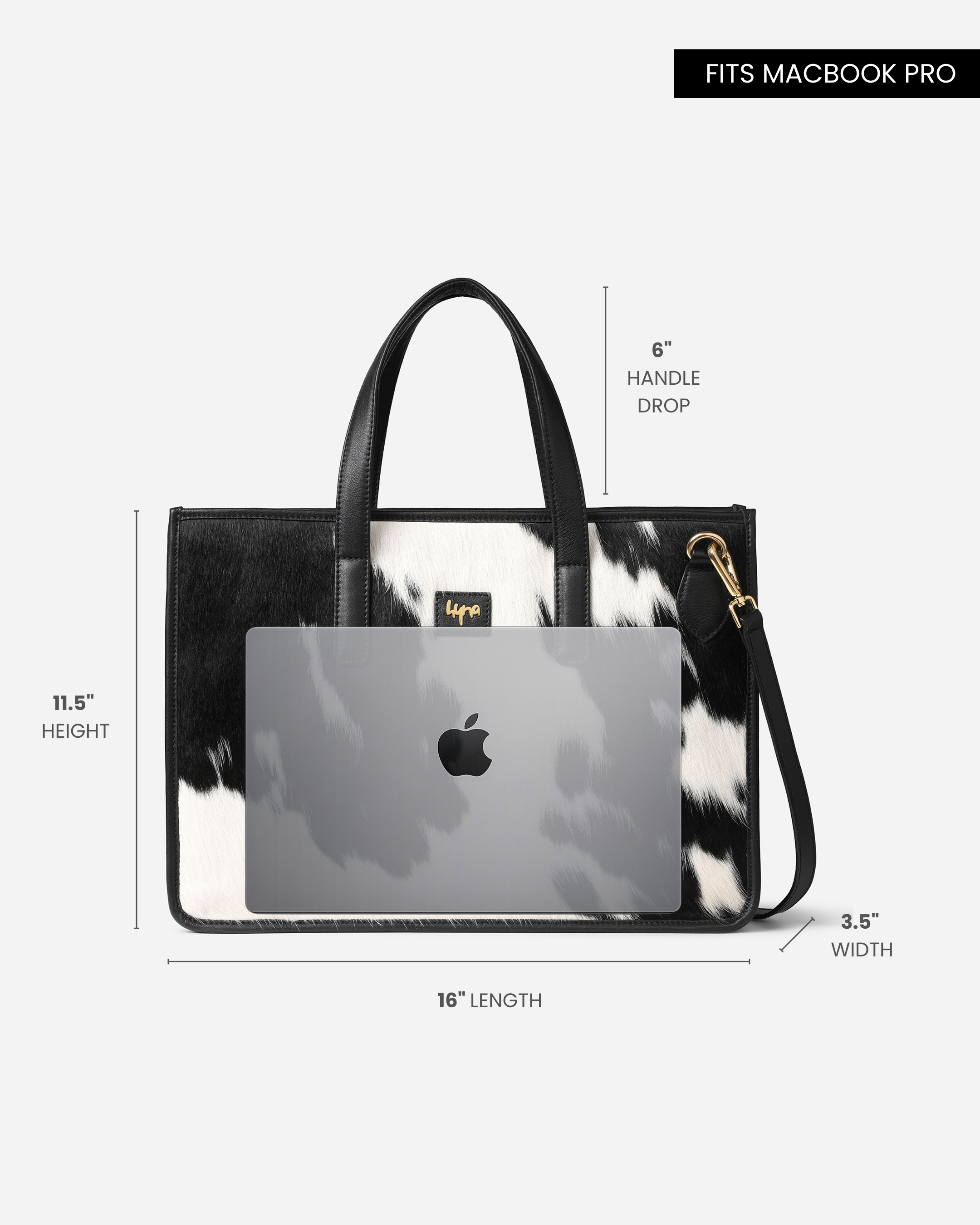 Hyna Onyx Stallion Leather Brief