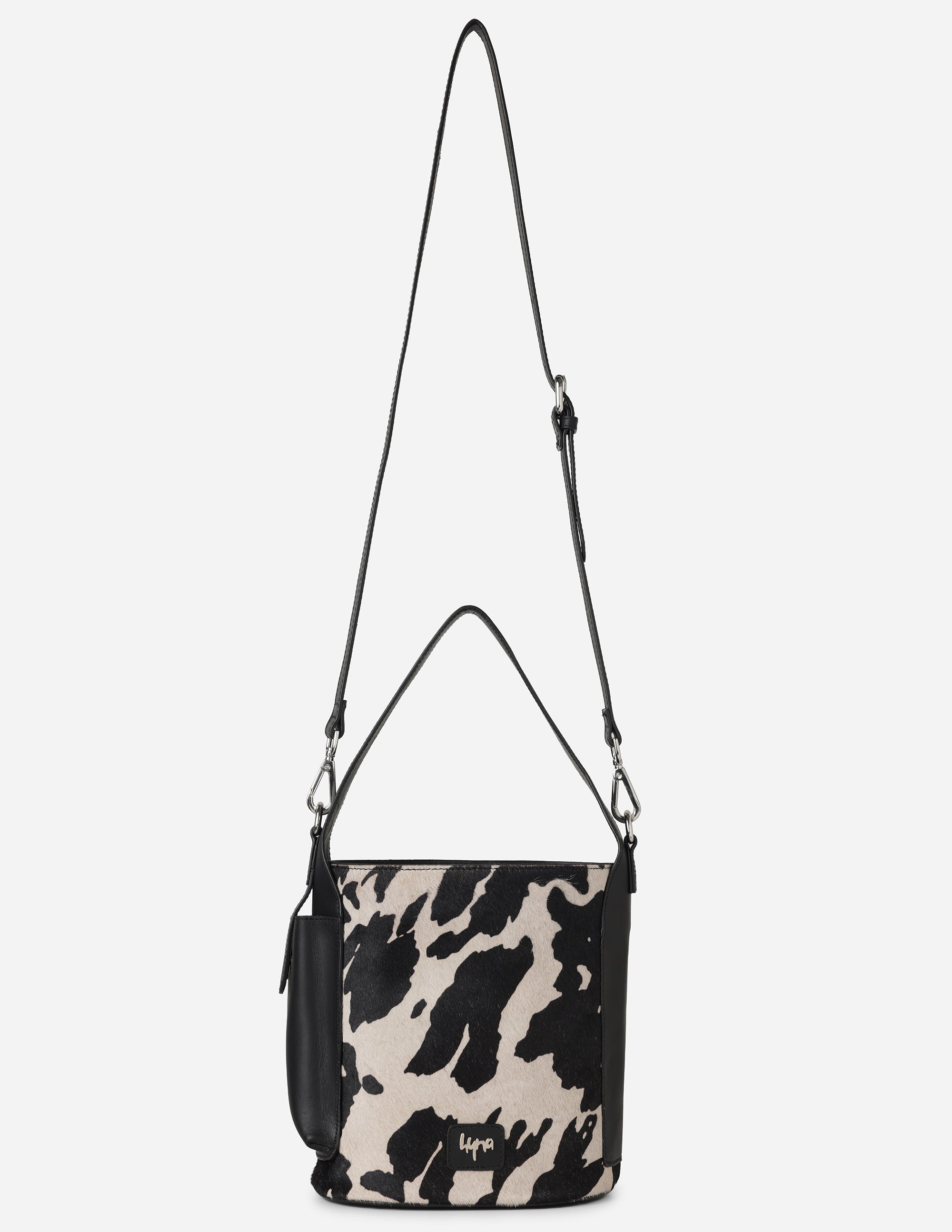 Hyna Nomad Bucket Bag (B&W)