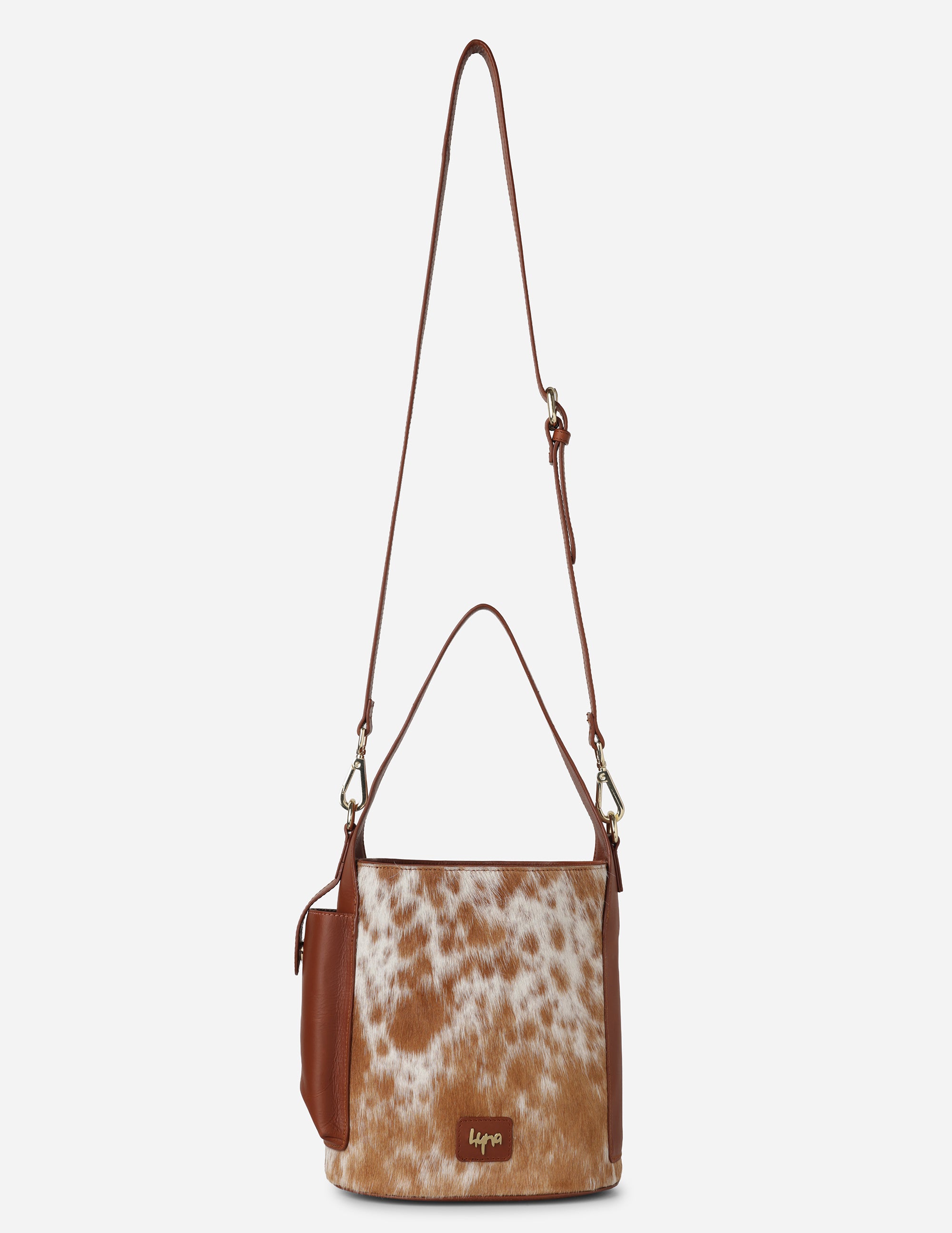Hyna Nomad Bucket Bag (Natural Tan)