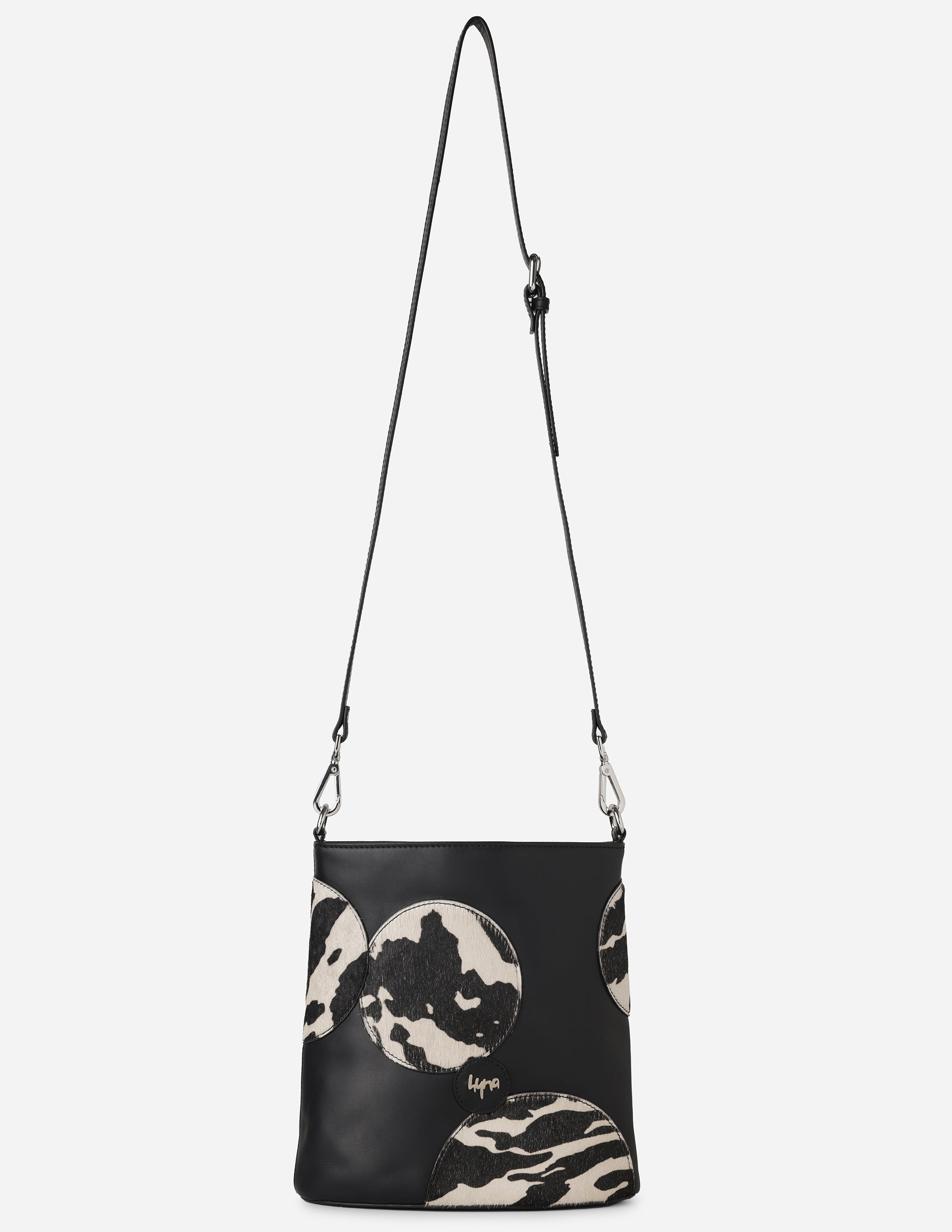 Hyna Miro Bucket Bag (B&W)
