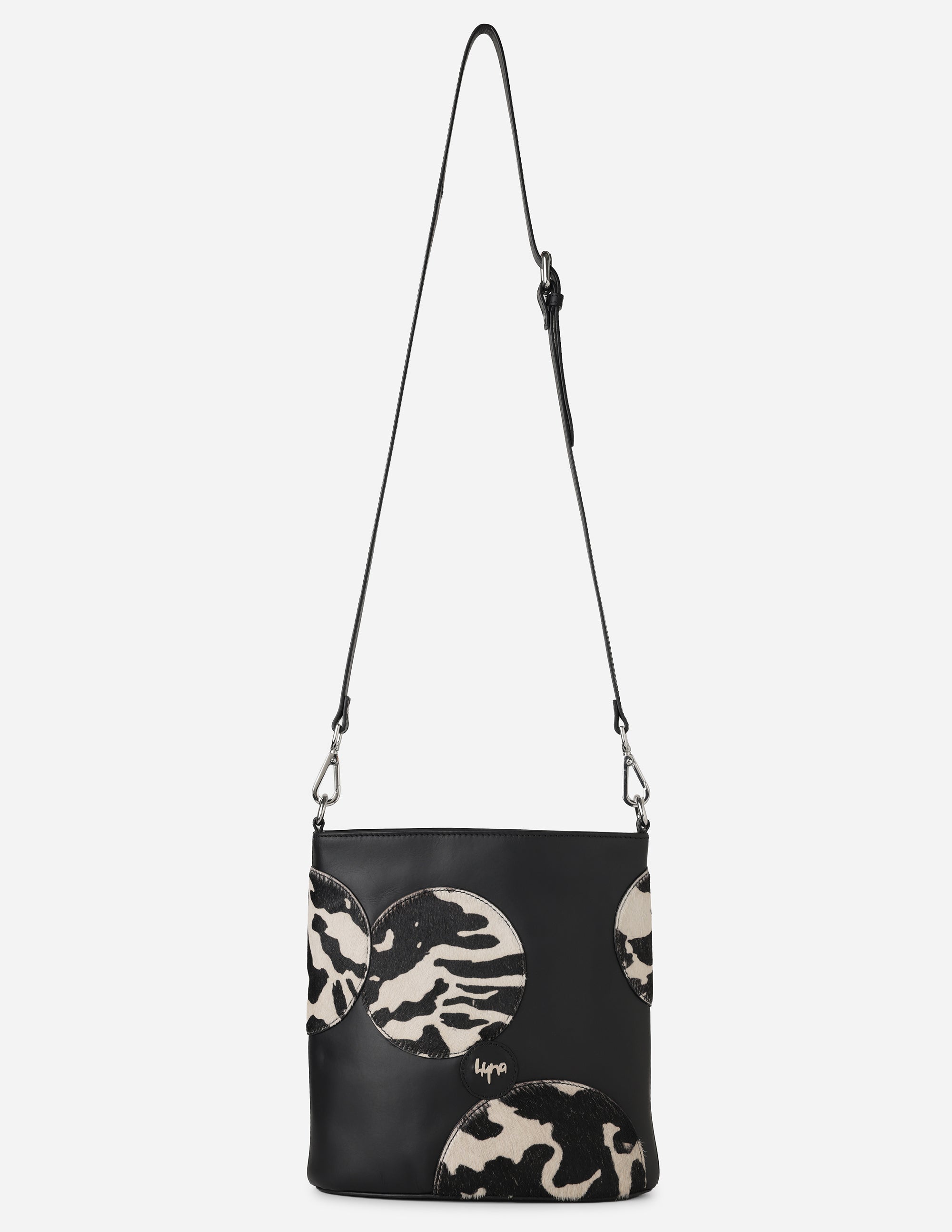 Hyna Miro Bucket Bag (B&W)