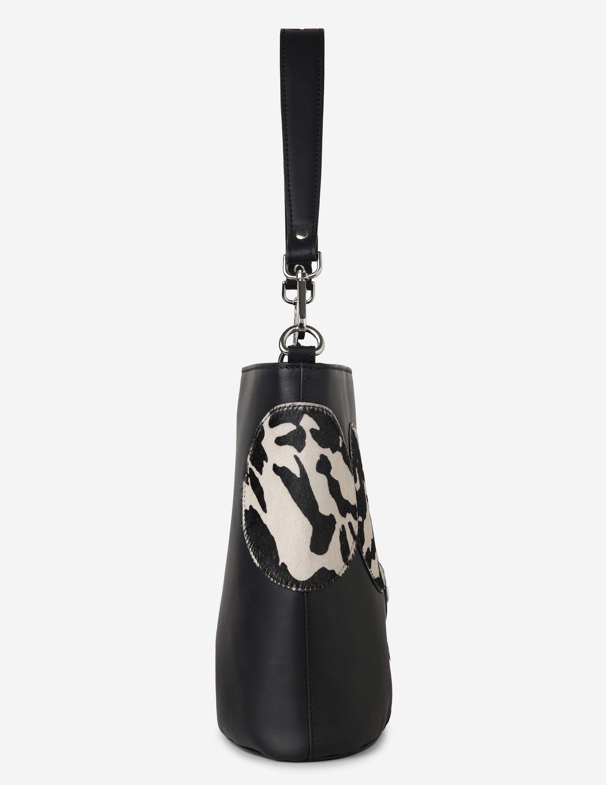 Hyna Miro Bucket Bag (B&W)