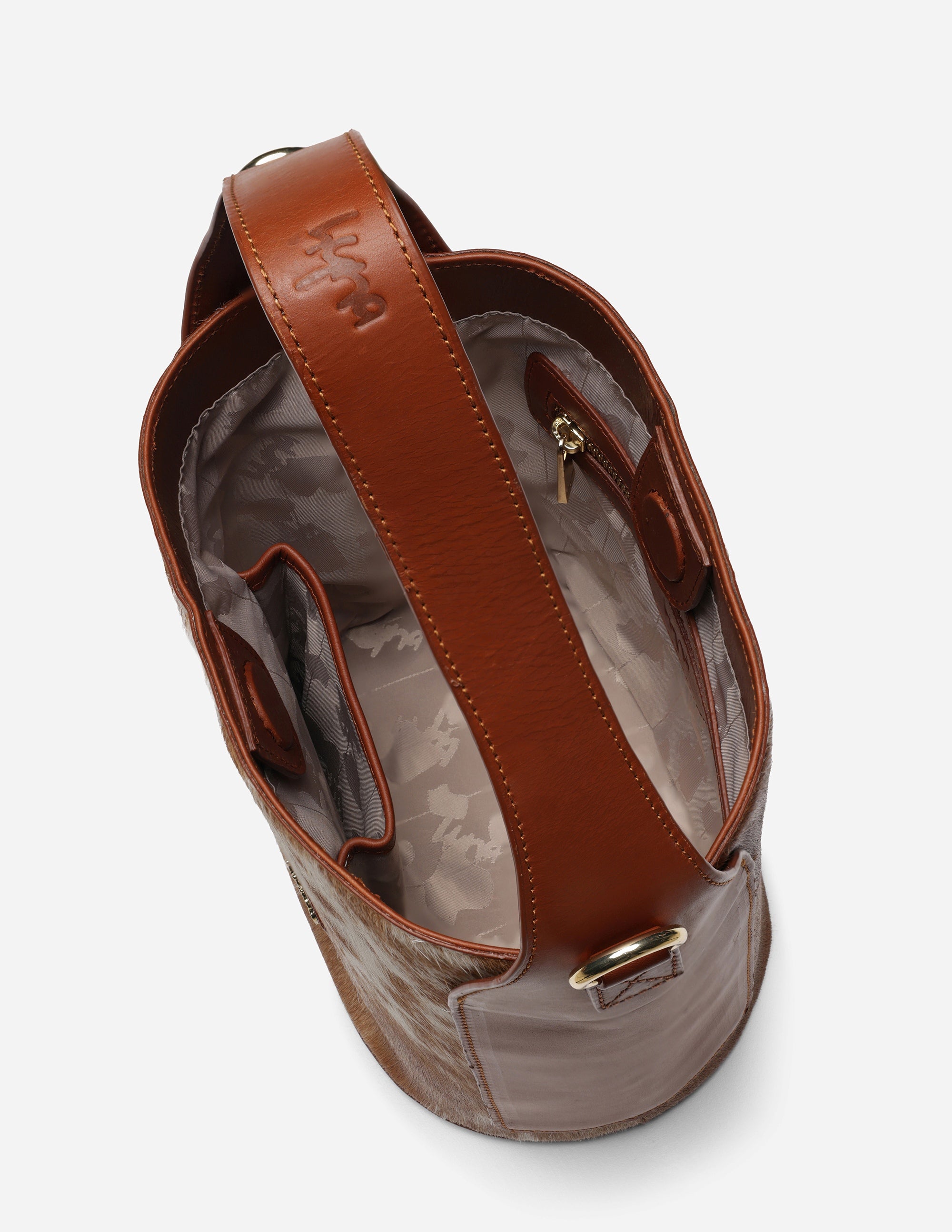 Hyna Nomad Bucket Bag (Natural Tan)